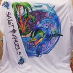 Salt Angels - Dolphin Beach Women's Long Sleeve Shirt