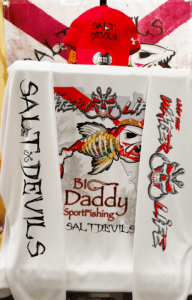 Salt Devils - Livin the Water Life/Big Daddy Sportfishing Long Sleeve shirt