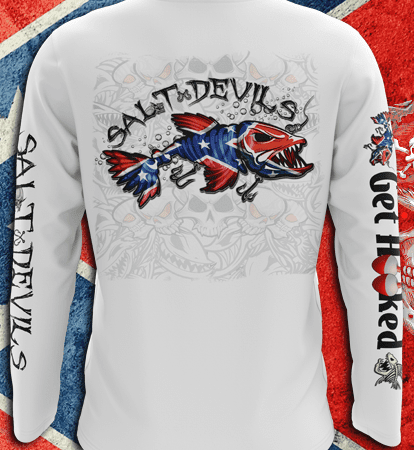Salt Devils – Skull Lure Get Hooked Long Sleeve Performance Shirt – Salt  Devils
