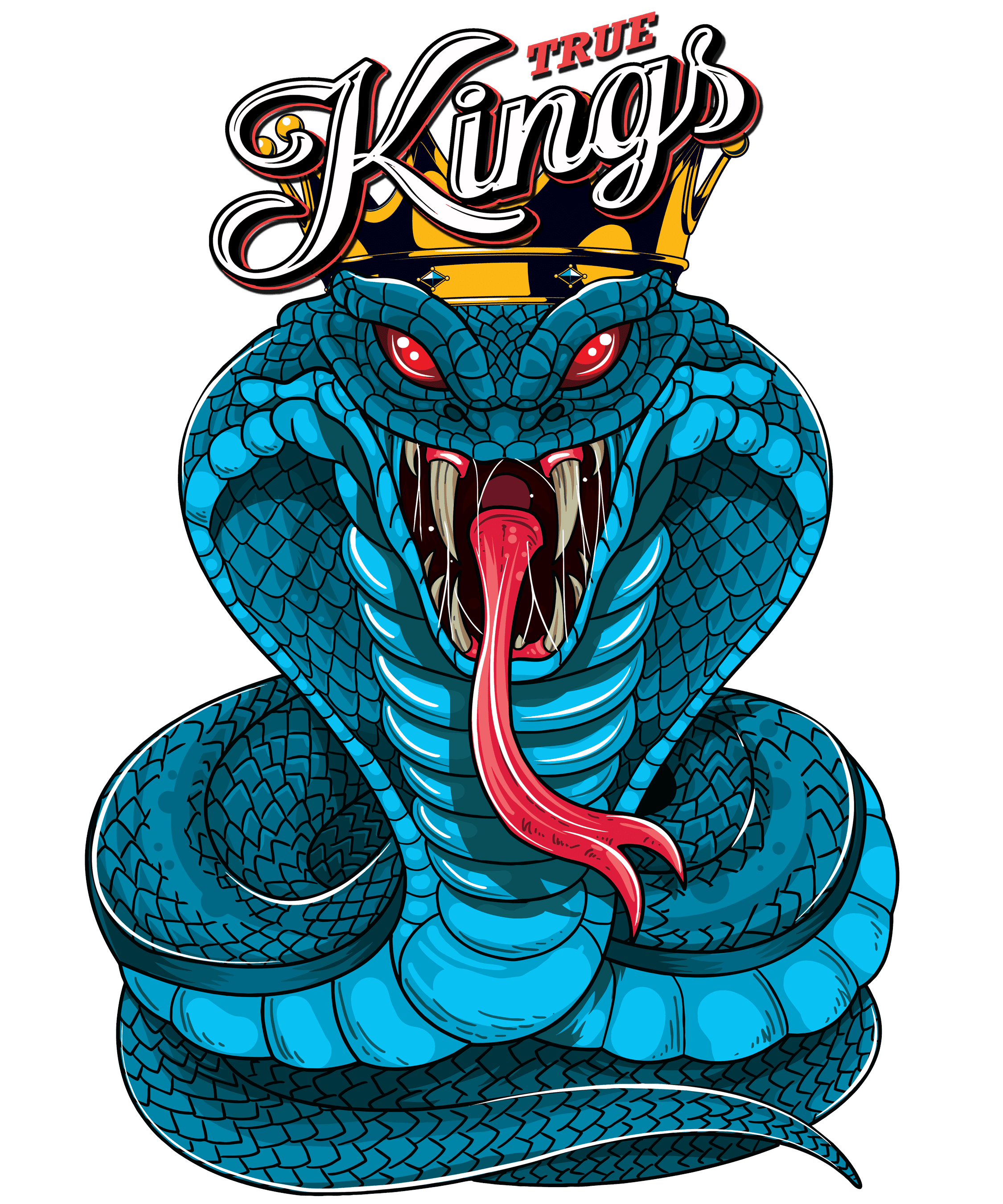 True Kings – Cobra Long Sleeve Performance Shirt – Salt Devils