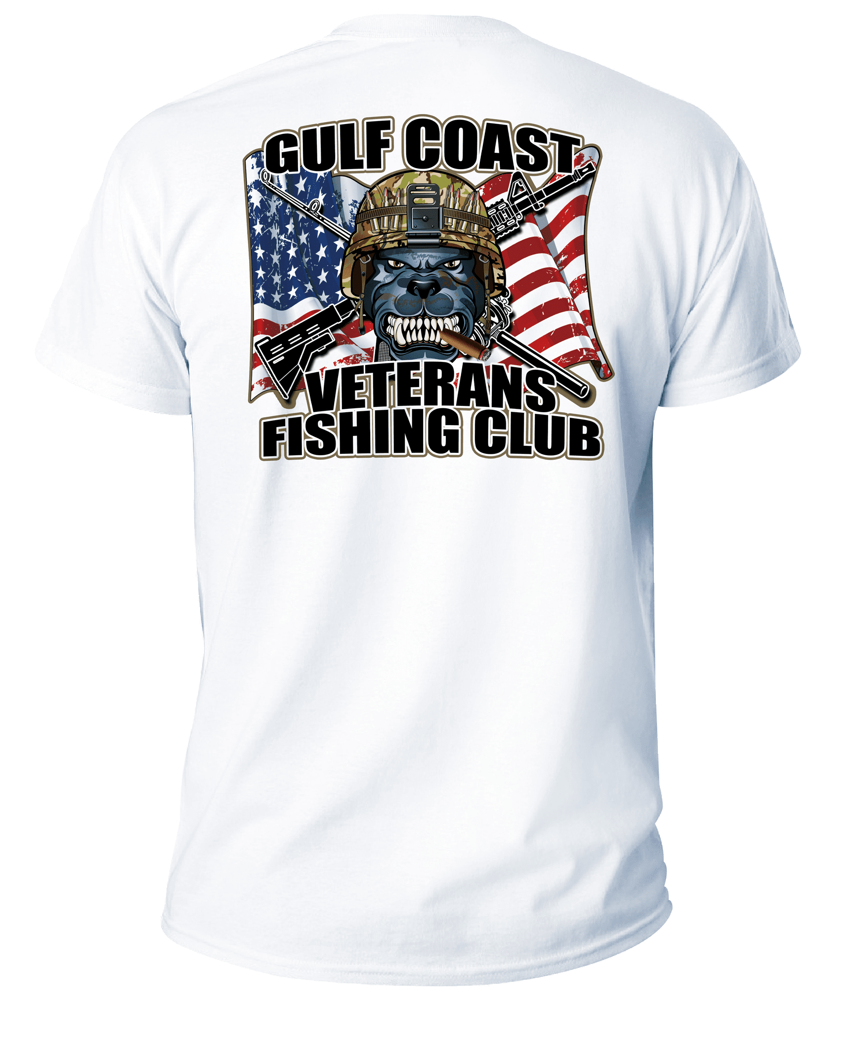 American Themed Salt Devils - Devil Dog Veteran Marine Short Sleeve Performance Shirt