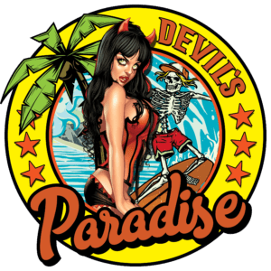 Salt Devils - Devil's Paradise Long Sleeve Performance Shirt