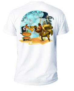 Salt Devils - Pirate Island Short Sleeve Performance Shirt