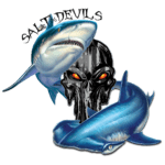 Salt Devils - Shark Punisher Long Sleeve Performance Shirt