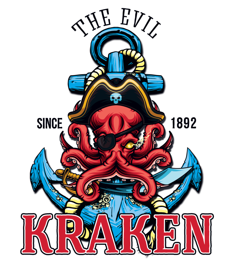 Salt Devils – Evil Kraken Long Sleeve Performance Shirt – Salt Devils
