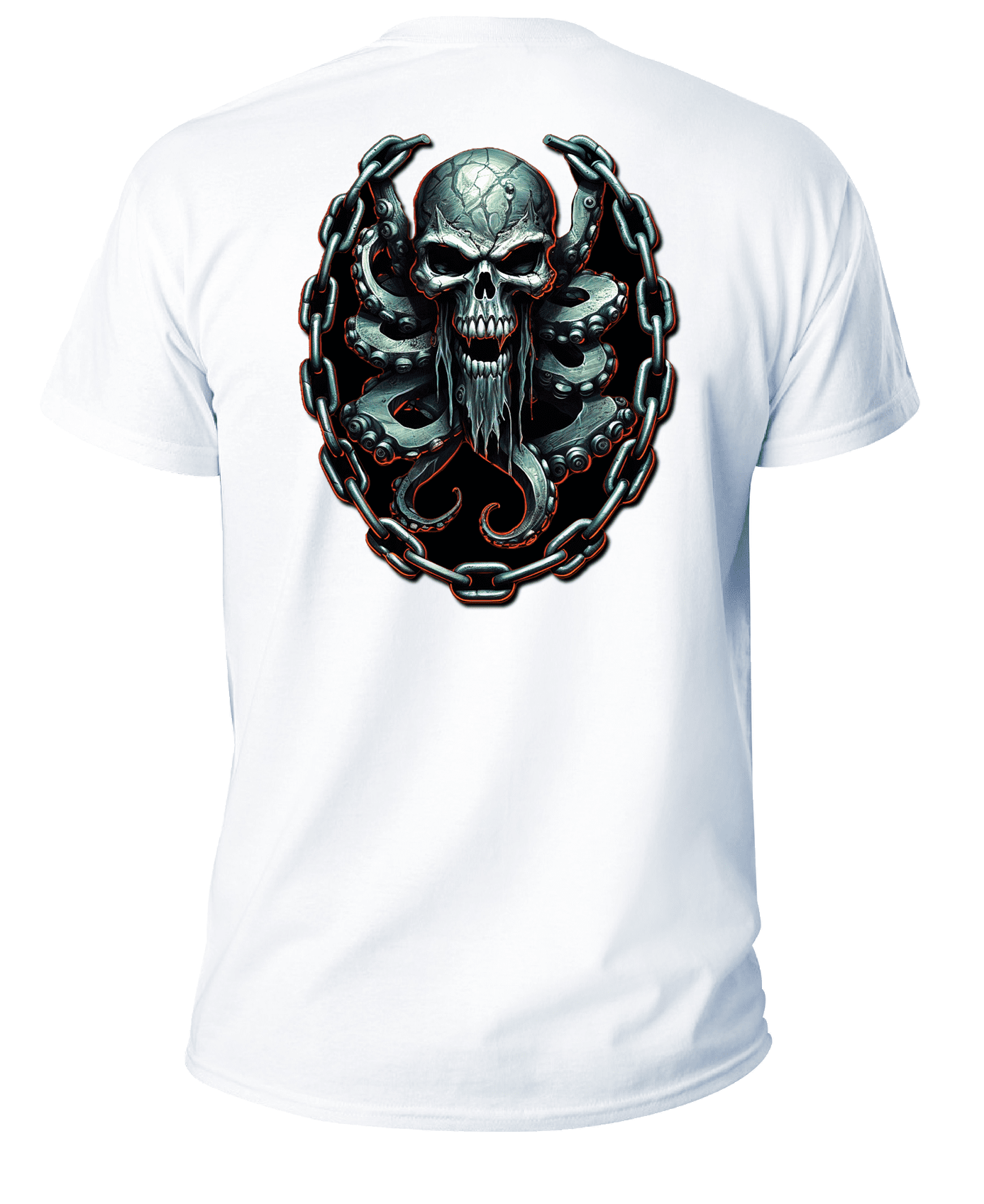Short Sleeve Performance Shirts Salt Devils - Kraken Chain Shirt